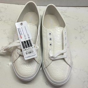 Superga Women's 2750 White Croco Sneakers